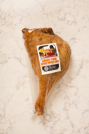 Smoked Goose Legs .91-1.26 lbs.-WE'RE SORRY - UNAVAILABLE FOR 2023